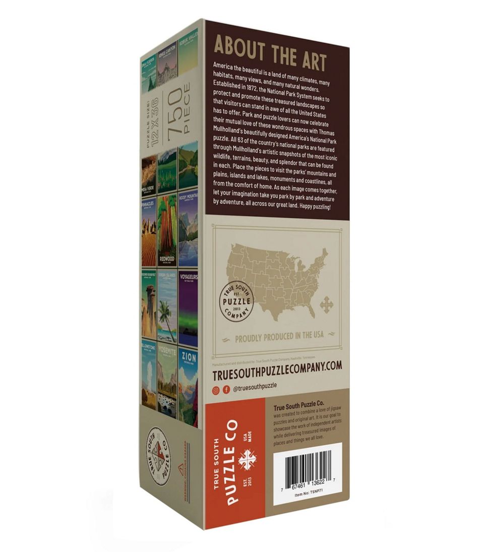 America's National Park Puzzle, 750 Pieces | L.L.Bean