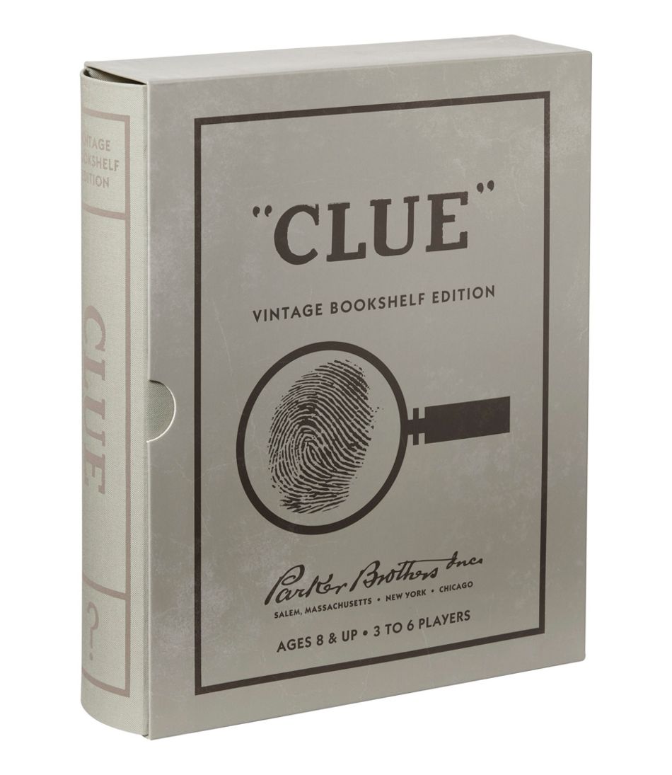 Clue Vintage Bookshelf Game | L.L.Bean