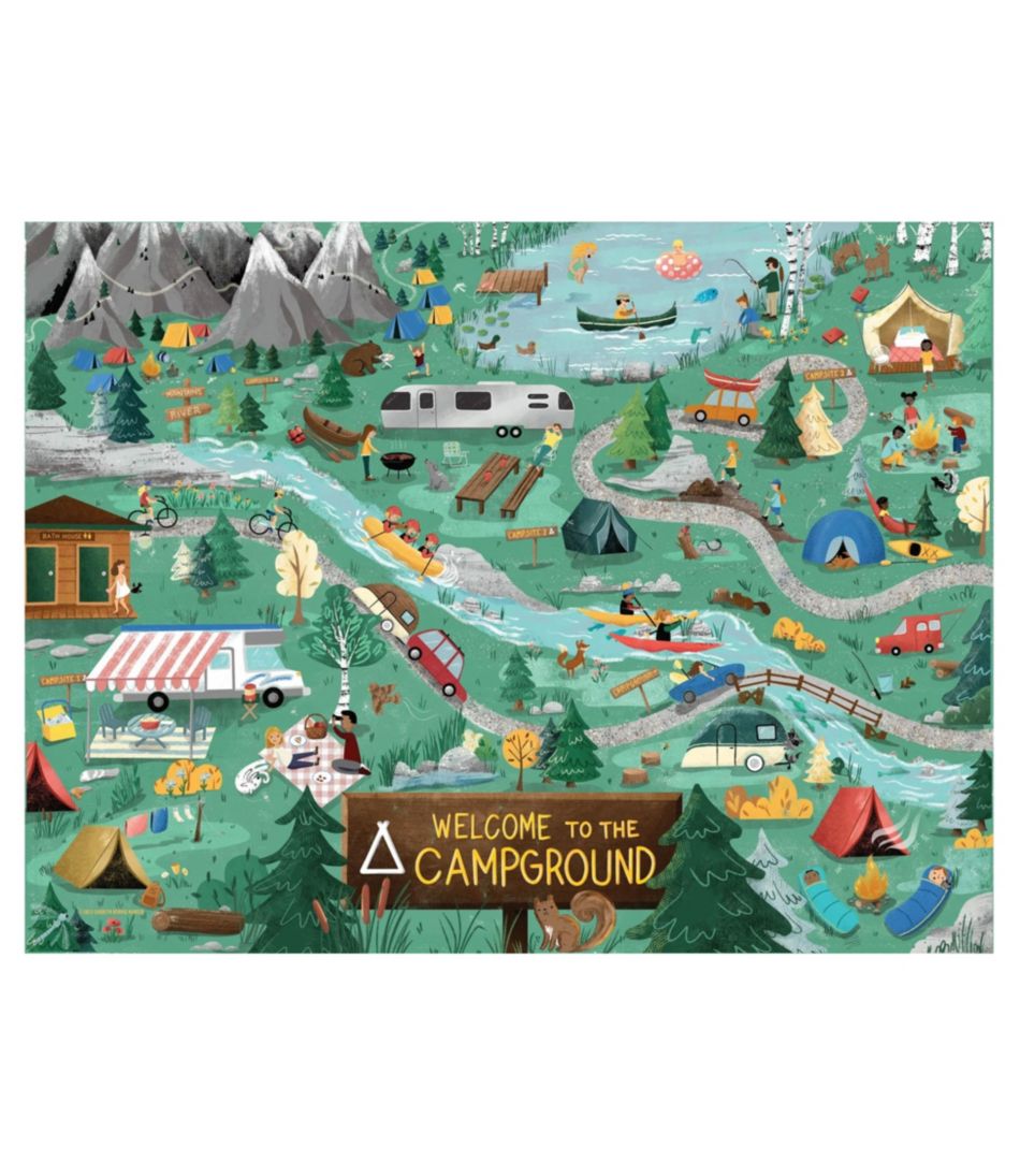Campground Puzzle, 500 Pieces | L.L.Bean