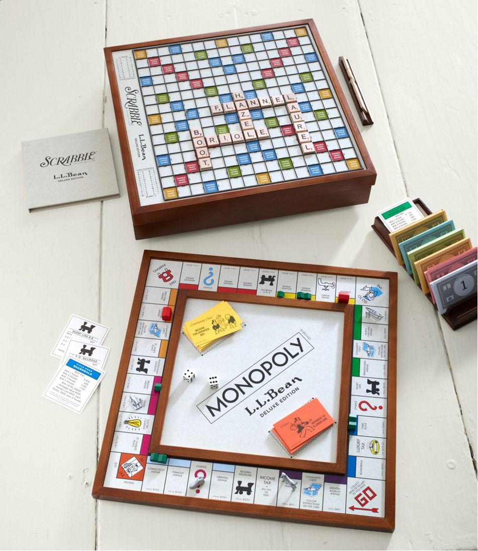 Deluxe Scrabble/Monopoly | L.L.Bean