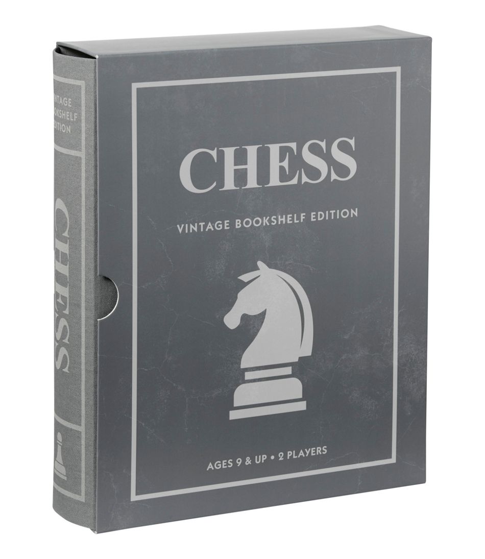 Chess Vintage Bookshelf Game | L.L.Bean