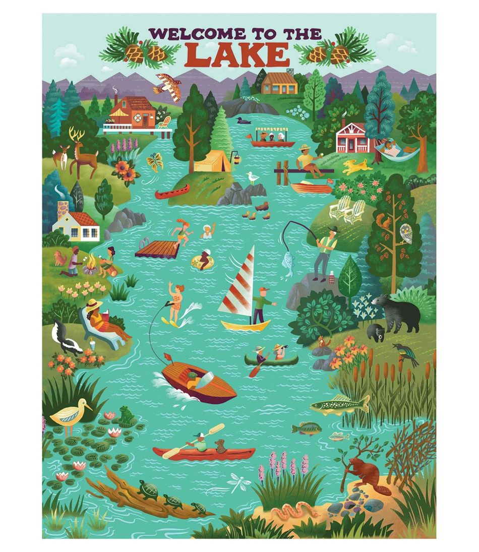 Lake Living Puzzle, 500 Pieces | L.L.Bean