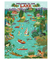 Lake Living Puzzle, 500 Pieces | L.L.Bean