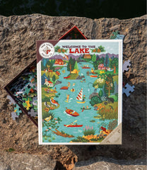 Lake Living Puzzle, 500 Pieces | L.L.Bean
