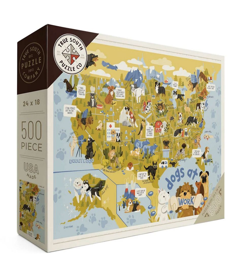 Dogs at Work Puzzle, 500 Pieces | L.L.Bean
