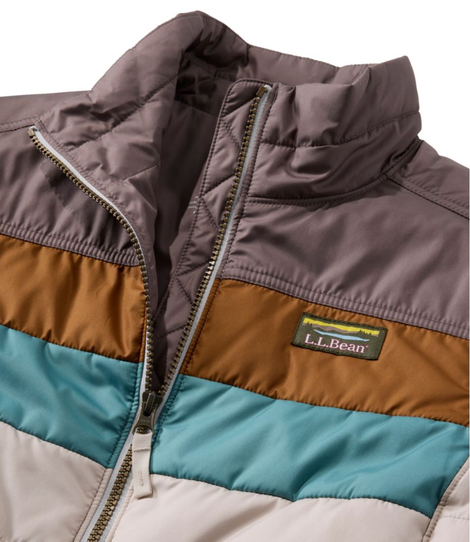 Women's Mountain Classic Puffer Jacket, Colorblock | L.L.Bean