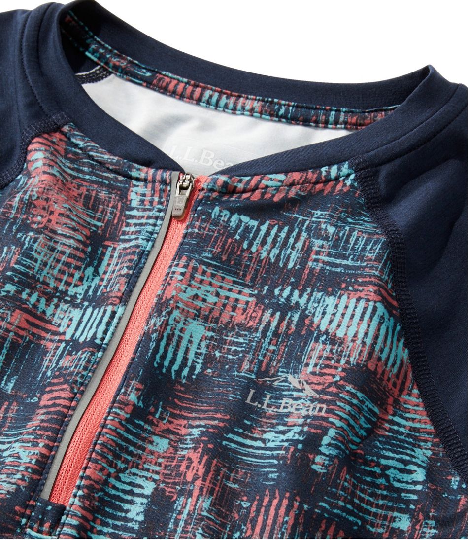 Women's Comfort Cycling Jersey Print Short-Sleeve | L.L.Bean