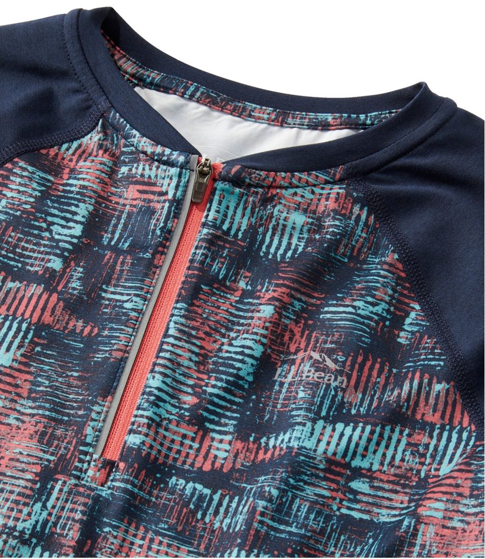 Women's Comfort Cycling Jersey, Long-Sleeve Print | L.L.Bean