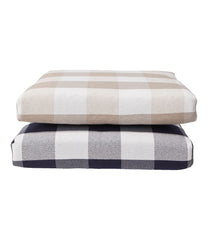 All-Weather Folding/Armless Chair Cushion, Buffalo Plaid | L.L.Bean