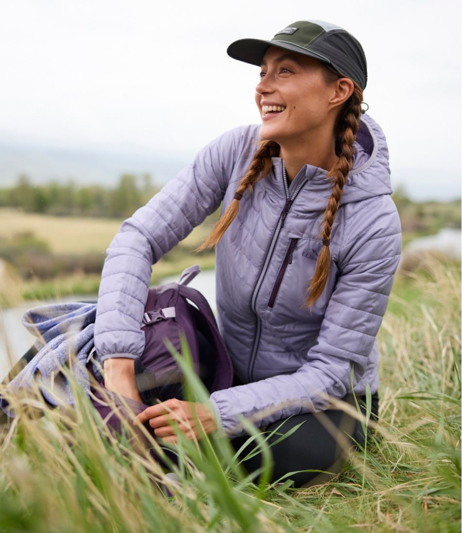 Women's PrimaLoft Packaway Hooded Jacket | L.L.Bean