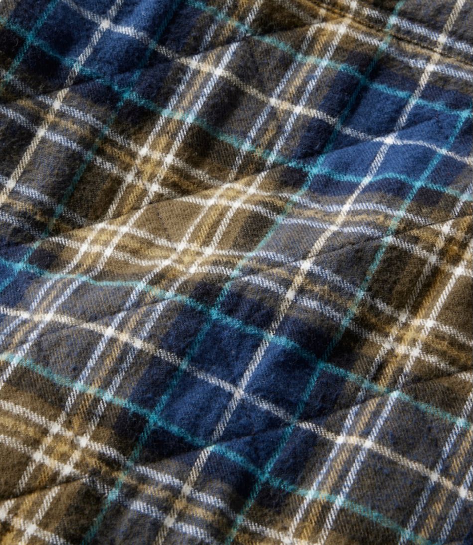 Men's Quilted Scotch Plaid Flannel Shirt Jac | L.L.Bean