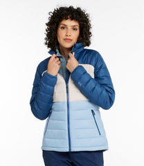 Women's Bean's Down Jacket, Colorblock | L.L.Bean