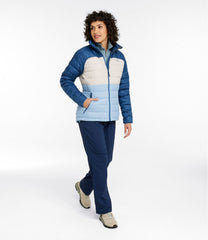 Women's Bean's Down Jacket, Colorblock | L.L.Bean