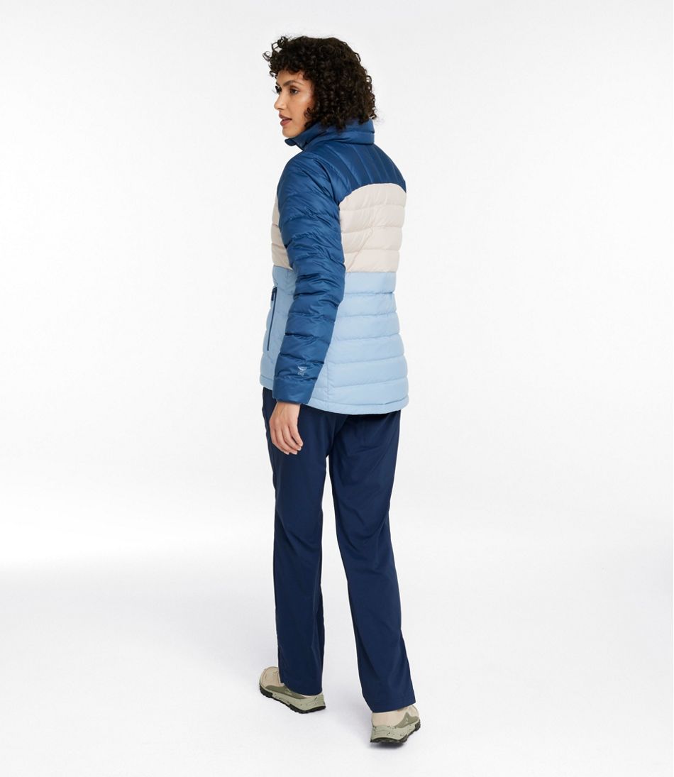 Women's Bean's Down Jacket, Colorblock | L.L.Bean