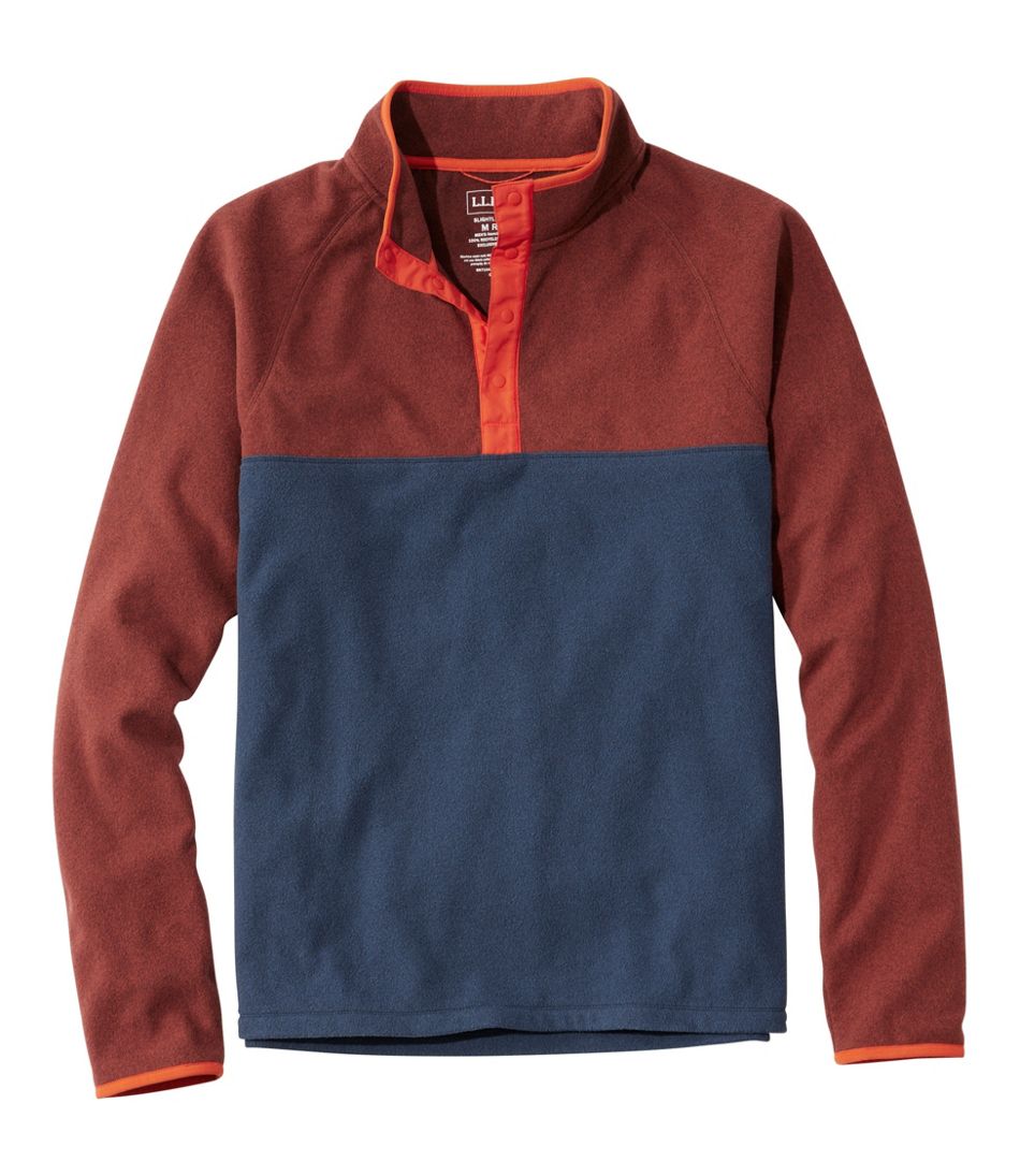 Men's All Season Access Fleece Pullover, Colorblock | L.L.Bean
