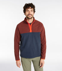 Men's All Season Access Fleece Pullover, Colorblock | L.L.Bean