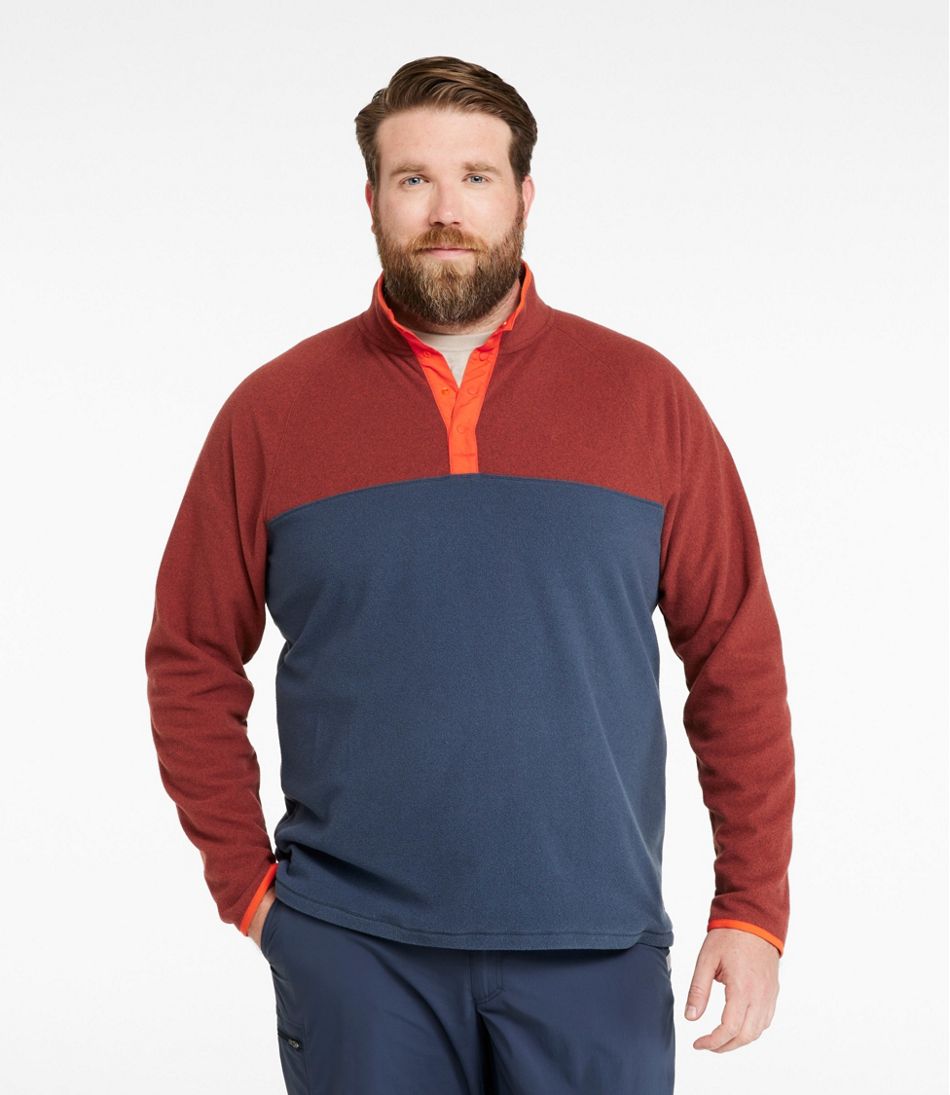 Men's All Season Access Fleece Pullover, Colorblock | L.L.Bean