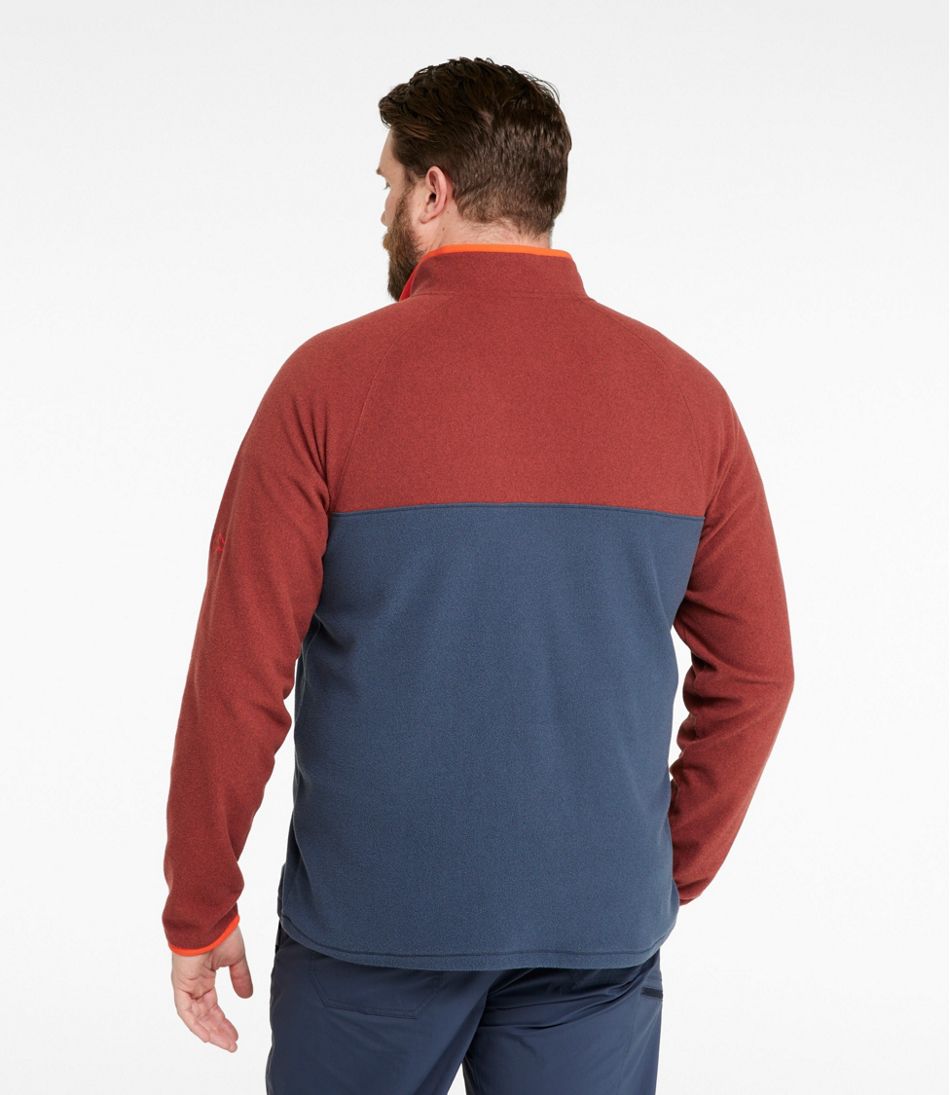 Men's All Season Access Fleece Pullover, Colorblock | L.L.Bean