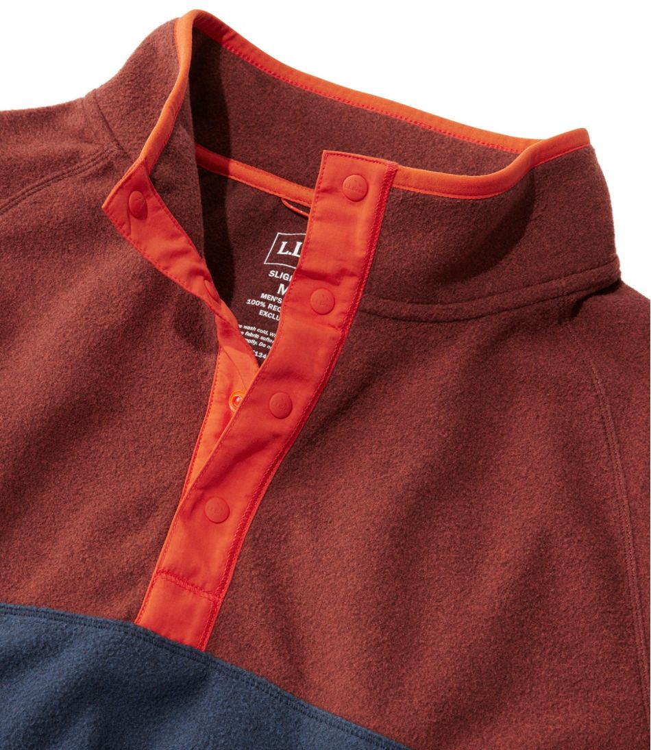Men's All Season Access Fleece Pullover, Colorblock | L.L.Bean