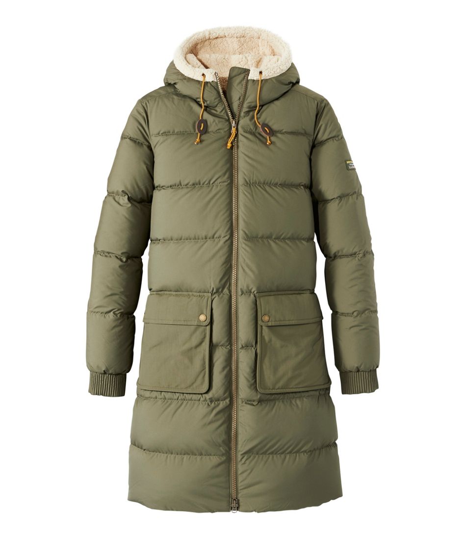 Women's Mountain Classic Down Coat, Sherpa-Lined | L.L.Bean
