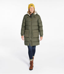Women's Mountain Classic Down Coat, Sherpa-Lined | L.L.Bean