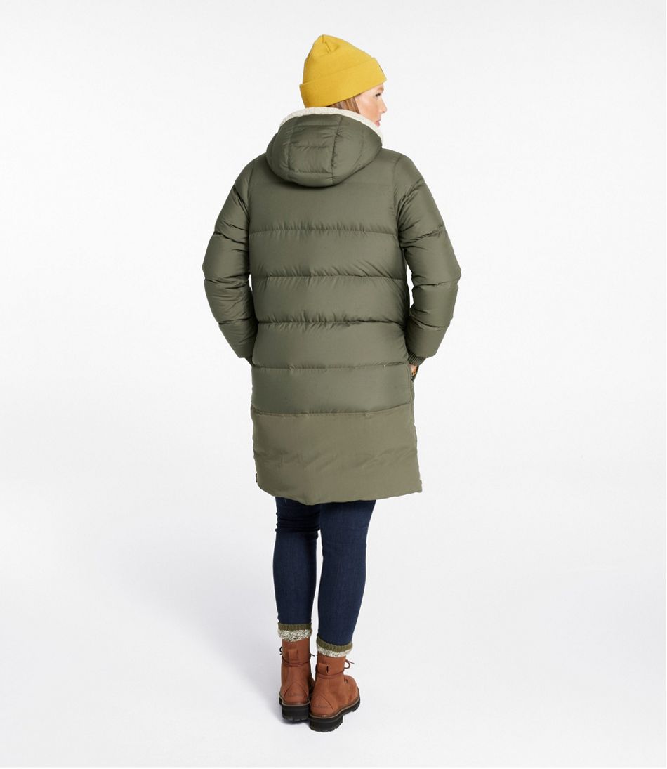 Women's Mountain Classic Down Coat, Sherpa-Lined | L.L.Bean