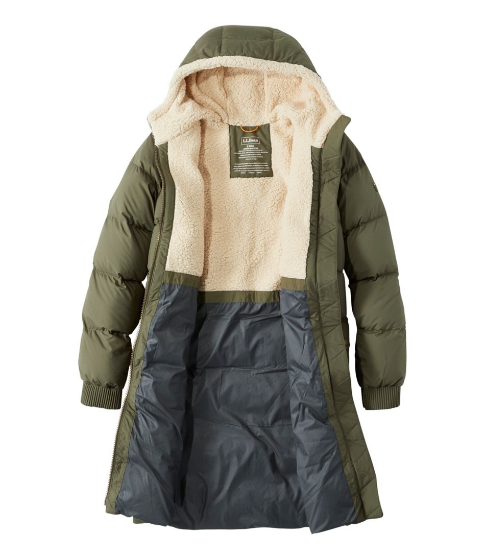 Women's Mountain Classic Down Coat, Sherpa-Lined | L.L.Bean