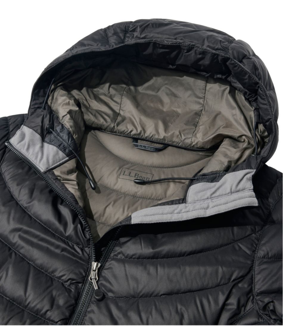 Women's Ultralight 850 Down Hooded Coat, Three-Quarter Length | L.L.Bean