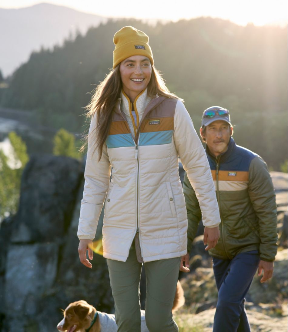 Women's Mountain Classic Puffer Coat, Colorblock | L.L.Bean