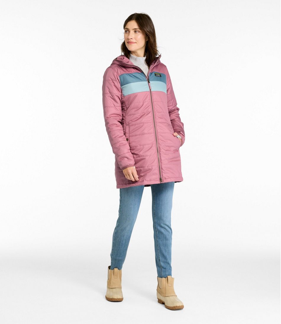 Women's Mountain Classic Puffer Coat, Colorblock | L.L.Bean