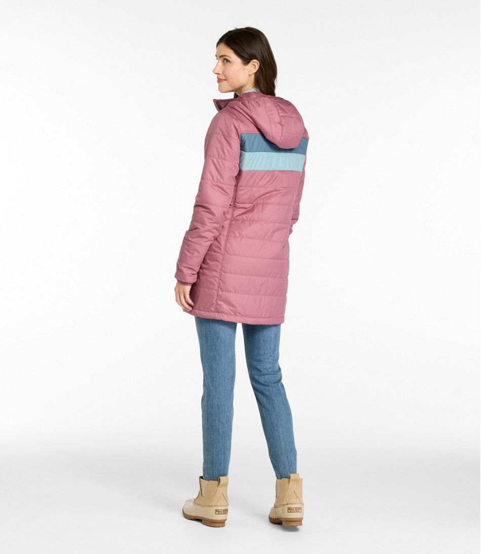 Women's Mountain Classic Puffer Coat, Colorblock | L.L.Bean