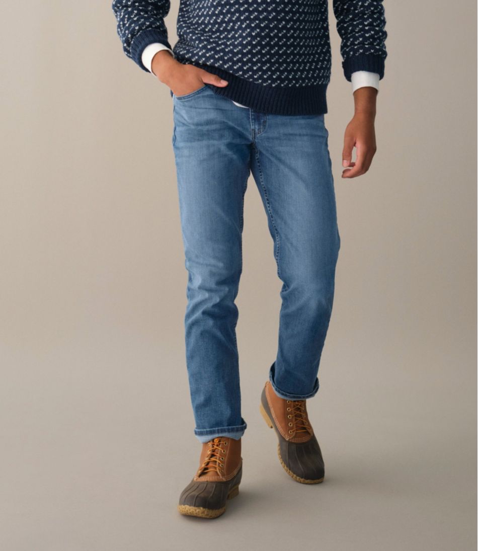 Men's BeanFlex® Jeans, Standard Athletic Fit, Straight Leg | L.L.Bean
