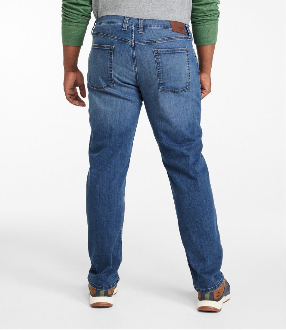 Men's BeanFlex® Jeans, Standard Athletic Fit, Straight Leg | L.L.Bean