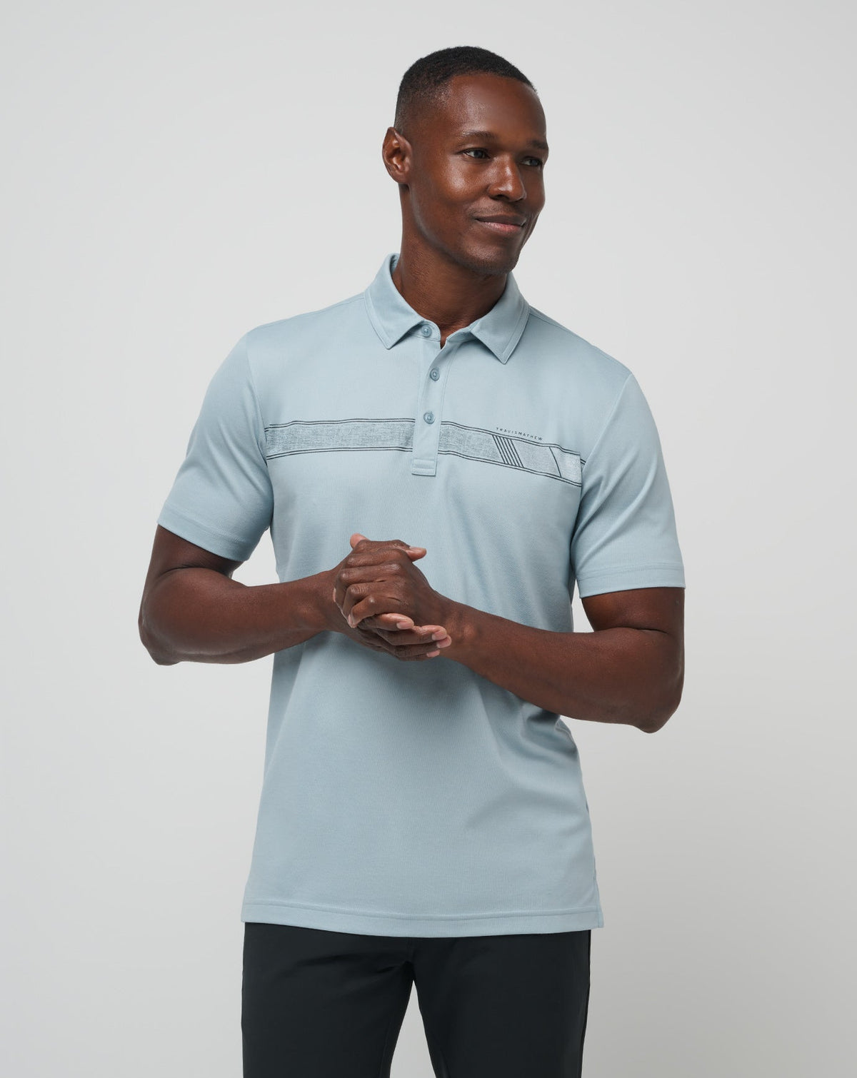 Heather Dusty Blue Travis Mathew