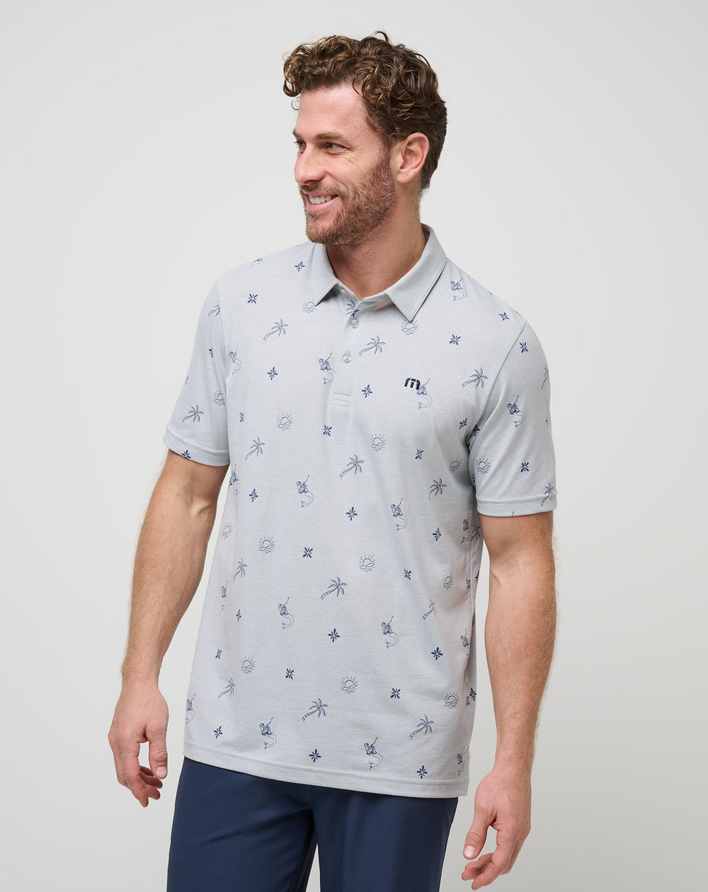 Heather Light Grey Travis Mathew