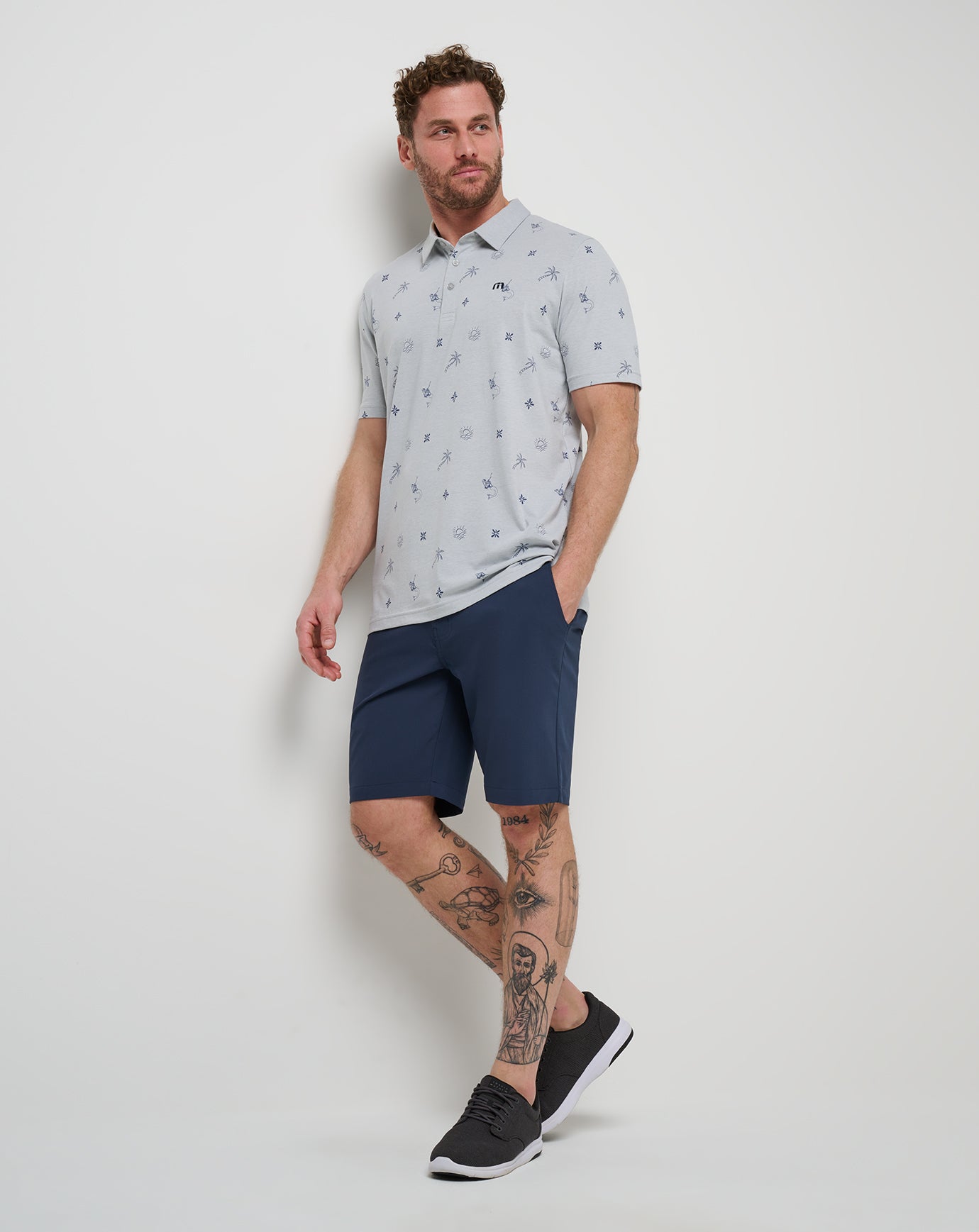 Heather Light Grey Travis Mathew