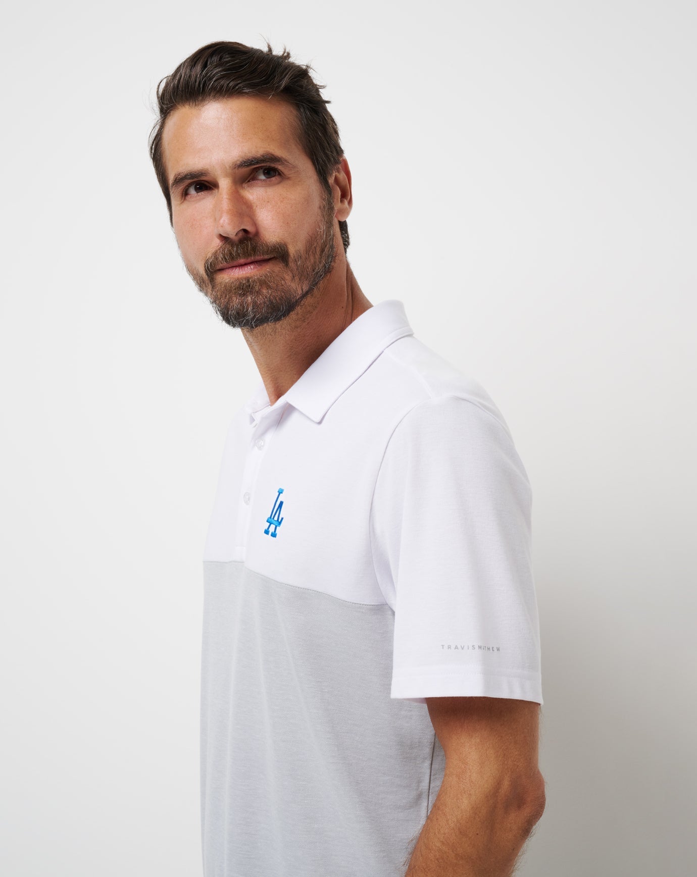 White/Heather Grey Travis Mathew