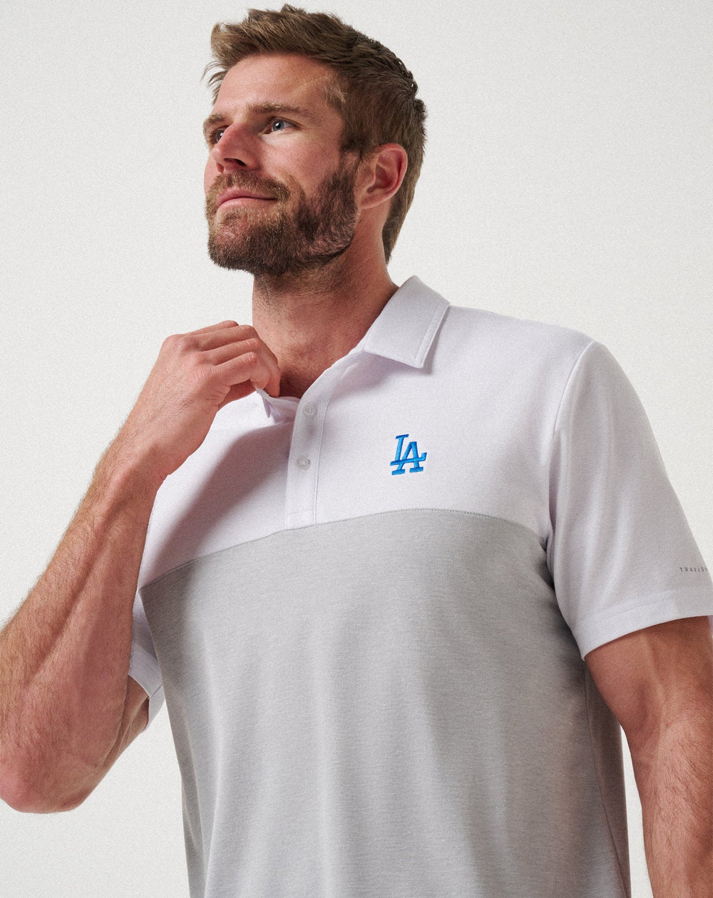 White/Heather Grey Travis Mathew