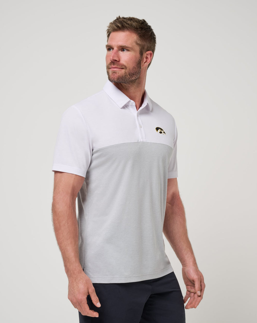 White/Heather Grey Travis Mathew