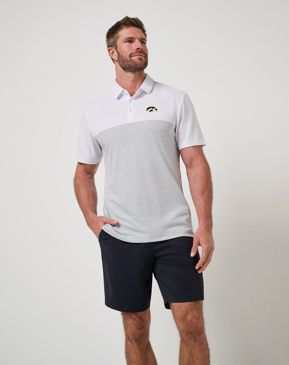 White/Heather Grey Travis Mathew