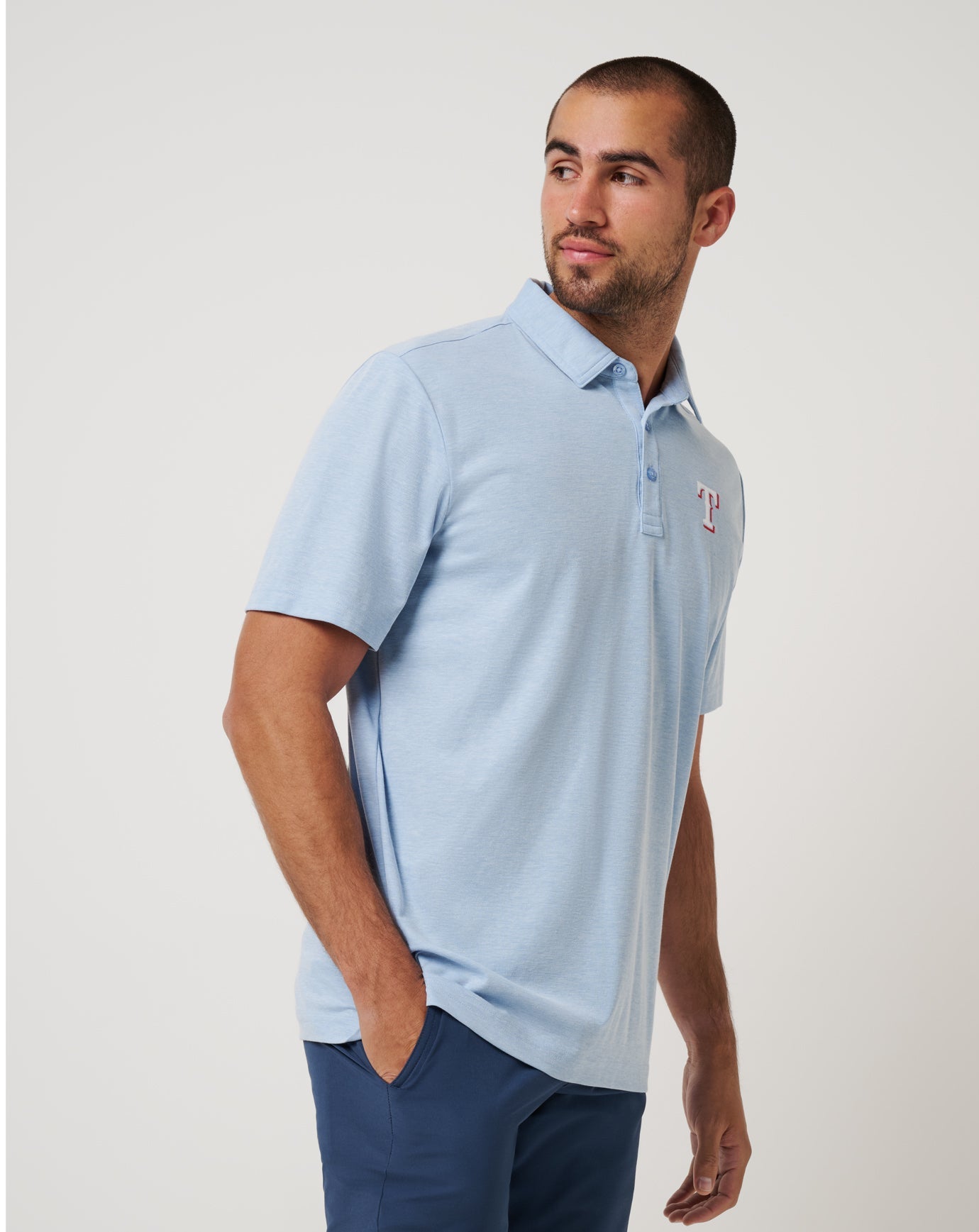 Heather Blue Travis Mathew