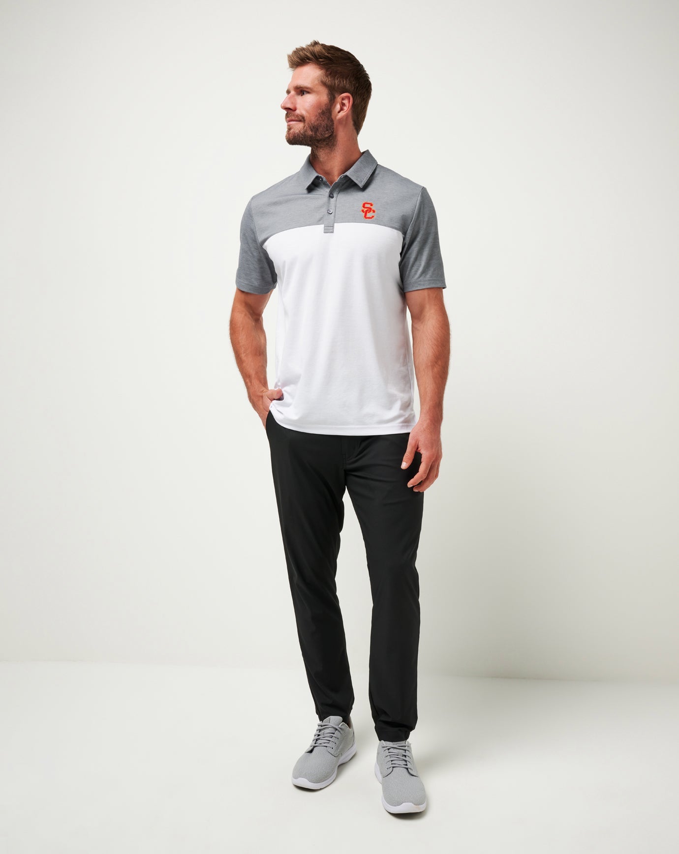 Heather Quiet Shade/White Travis Mathew