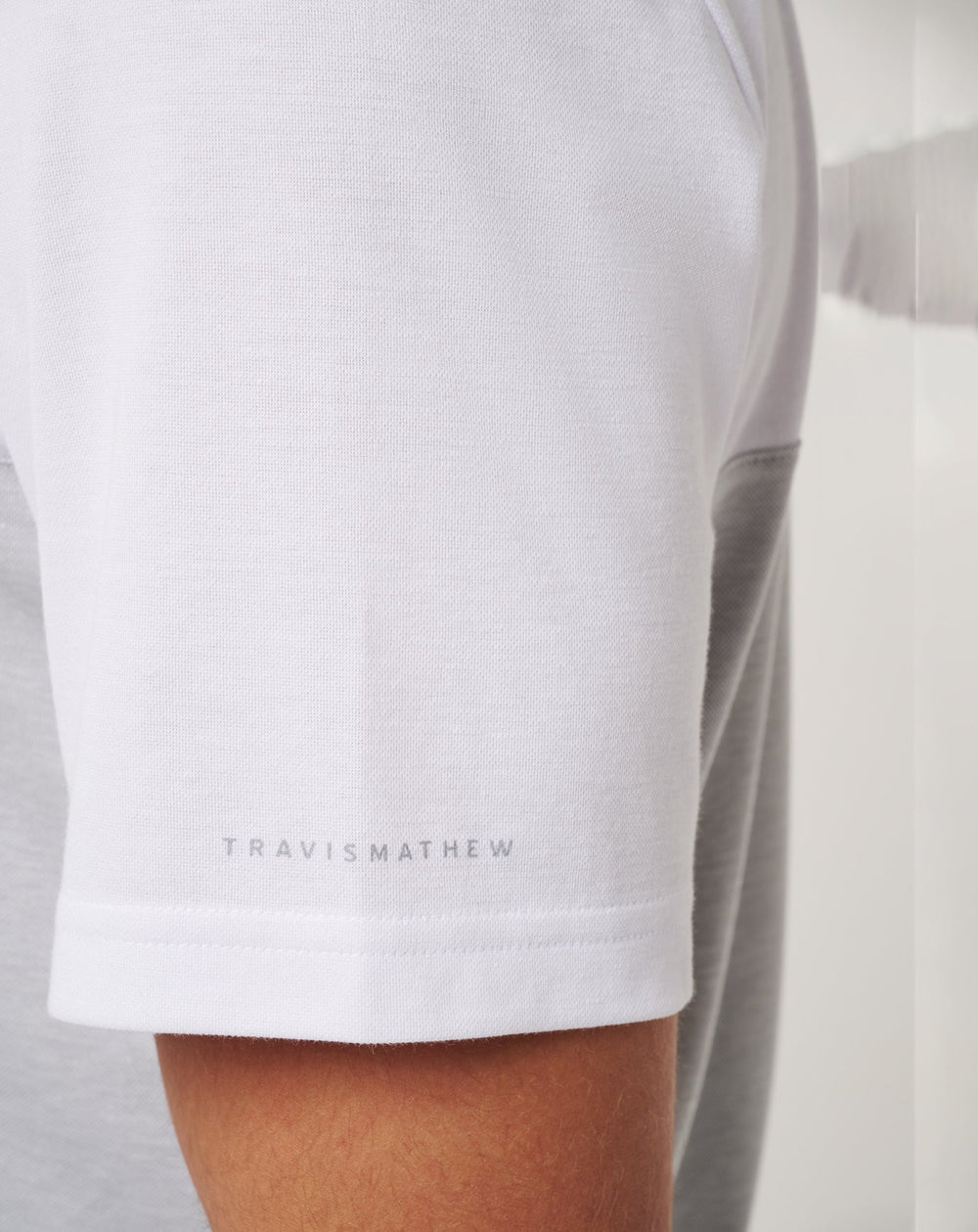 White/Heather Grey Travis Mathew