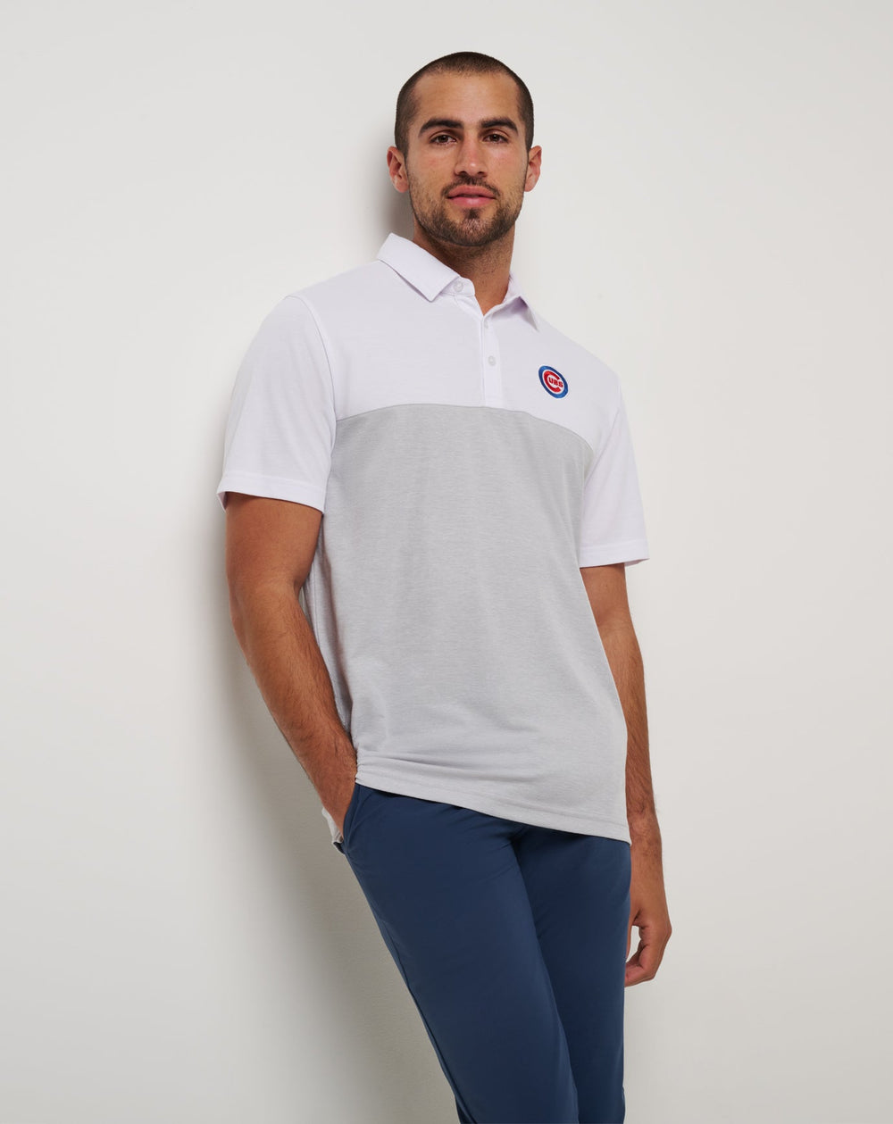 White/Heather Grey Travis Mathew