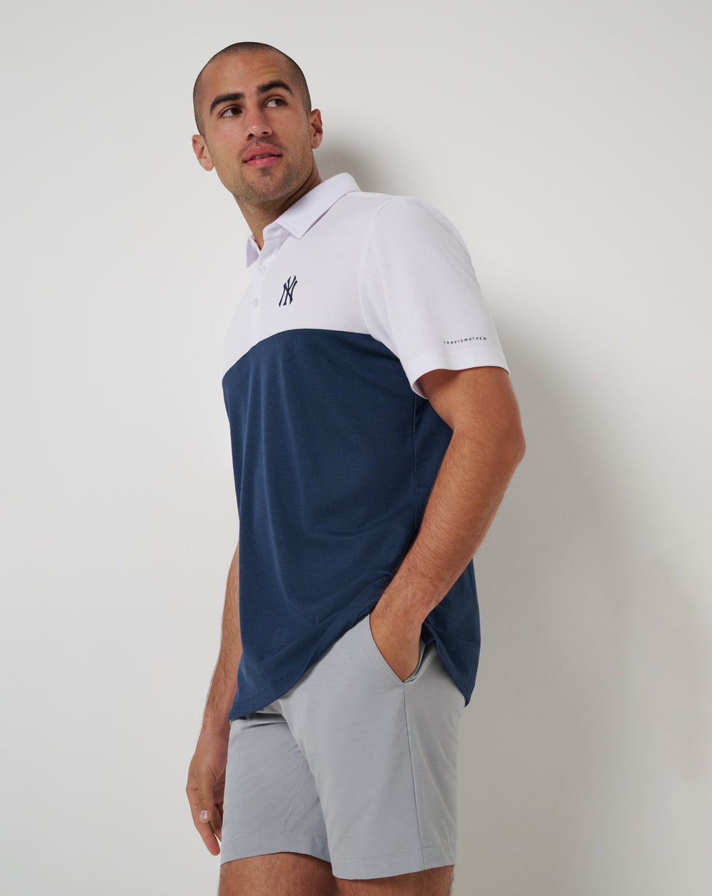 White/Navy Travis Mathew