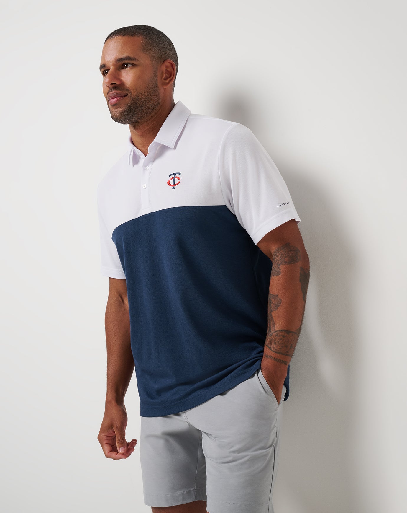 White/Navy Travis Mathew