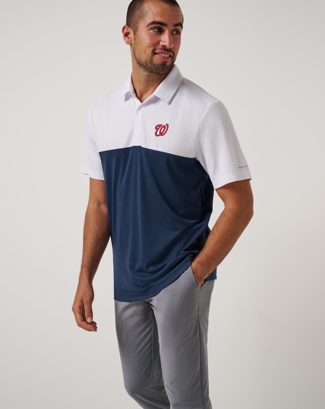 White/Navy Travis Mathew