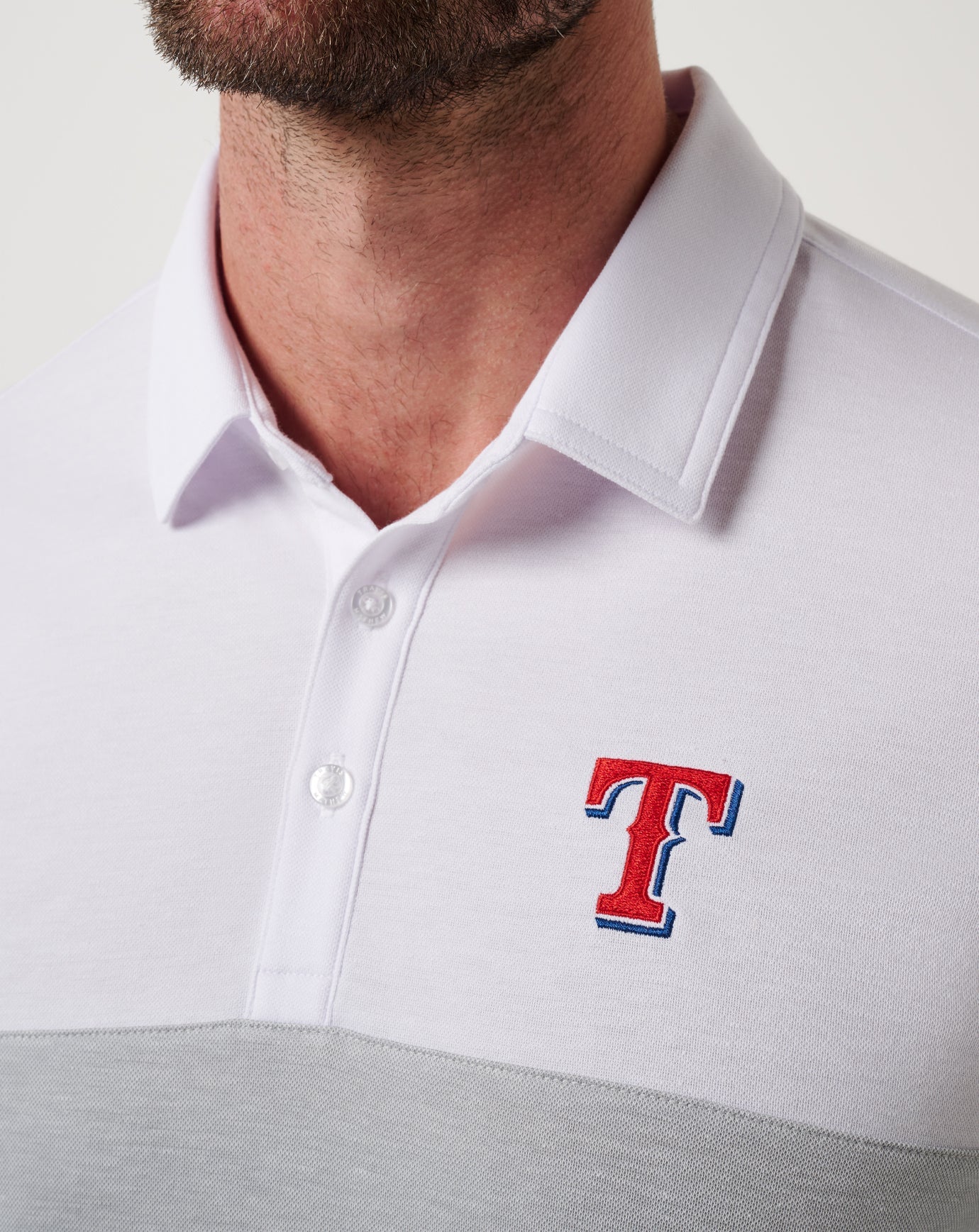 White/Heather Grey Travis Mathew
