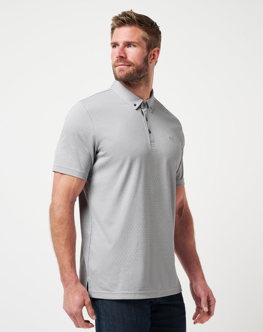 Heather Light Grey Travis Mathew