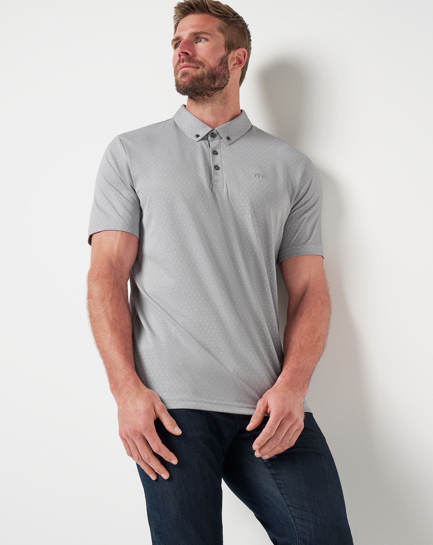 Heather Light Grey Travis Mathew